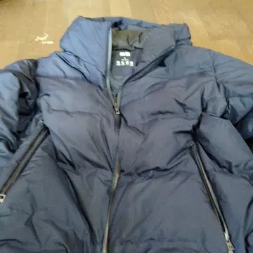 유니클로 네이비 다운 자켓 XL
