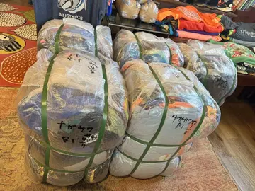 사이즈 MIX US 수입 프린트 구제 의류 티셔츠 30kg 베일