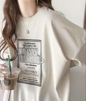 오버 사이즈 티셔츠