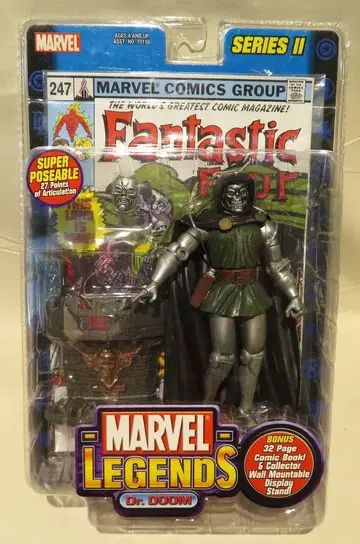 TOYBIZ SERIES 02 DR DOOM (기계 얼굴) 6인치