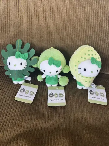 만국 박람회 일본관 키티 봉제 인형 키링 키링 산리오 조류