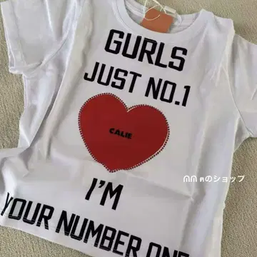 ASIF CALIE 티셔츠 한국 여성용 하트