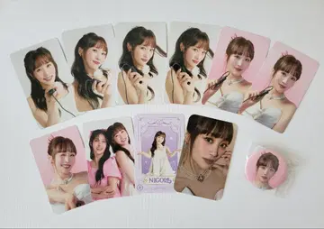 KARA 니콜 포토 카드 캔뱃지