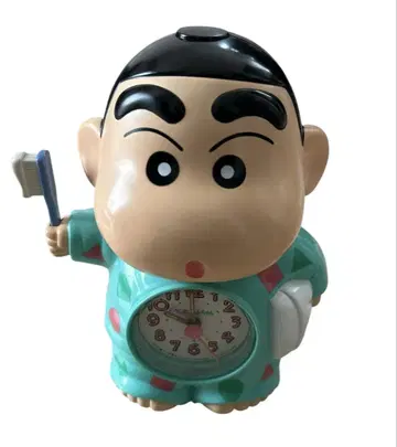크레용 신짱 알람 시계