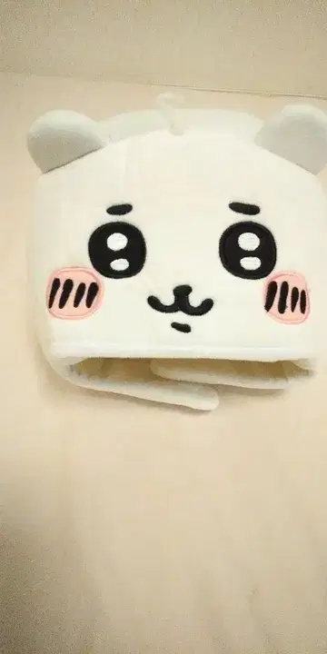 치이카와 (먼작귀) 곰 얼굴 모자
