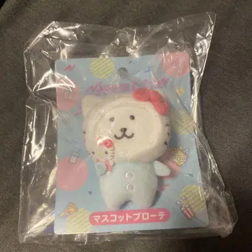 나가노의 곰 헬로키티 산리오 마스코트 브로치 나가노 프렌즈