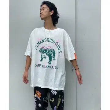 BLACKWEIRDOS U.S. MAN'S RUIN CORPS 티셔츠