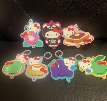 헬로키티 키링 7개 세트