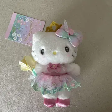 미사용 새상품 키티 마스코트 홀더 (모두가 주인공! 두근두근 디자인)