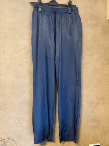 BEAUTY&YOUTH 새틴 로스트 팬츠 3 코발트 M