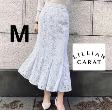 릴리안 캐럿 LILLIAN CARAT 머메이드 스커트 레이스 스커트