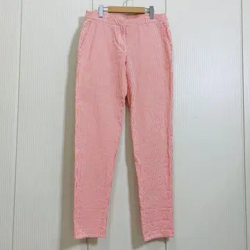 PETIT BATEAU 여성용 스트라이프 시어서커 팬츠