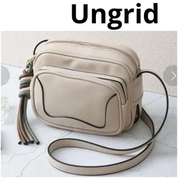 Ungrid/언그리드 멀티 컬러 트위스트 태슬 숄더백