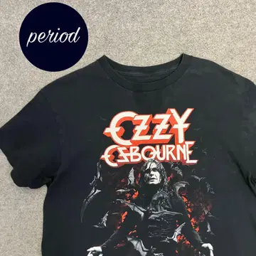 P2134 Ozzy Osbourne 헤비메탈 밴딩 티셔츠 스트릿