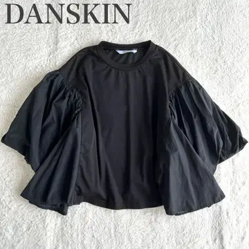 댄스킨 DANSKIN 새상품급 이소재 도킹 벌룬 슬리브 저지