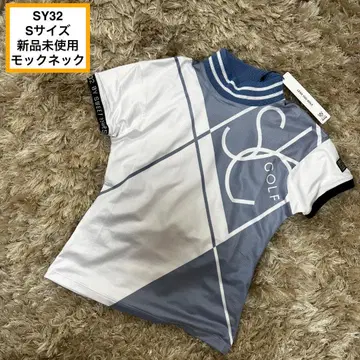 SY32 S 사이즈 미사용 새상품 당일 발송 여성용 화이트 블루