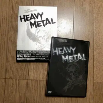 HEAVY METAL 초회 한정 메탈릭 아우터 케이스 레어 DVD