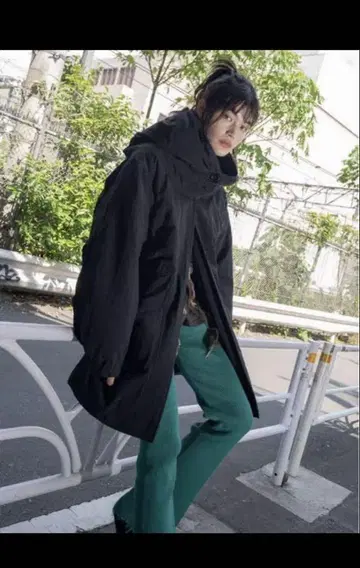 퍼버즈 니론 퍼프 롱 다운 재킷