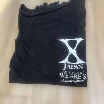 X JAPAN 롱 티셔츠