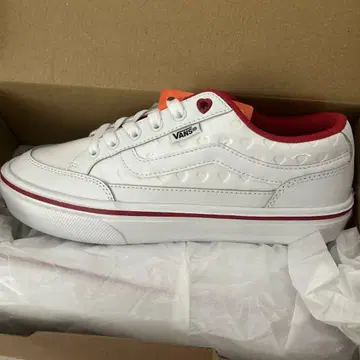 VANS 하트 무늬 화이트 스니커즈 24cm