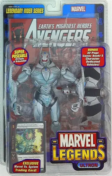 TOYBIZ LEGENDARY RIDER ULTRON 6인치