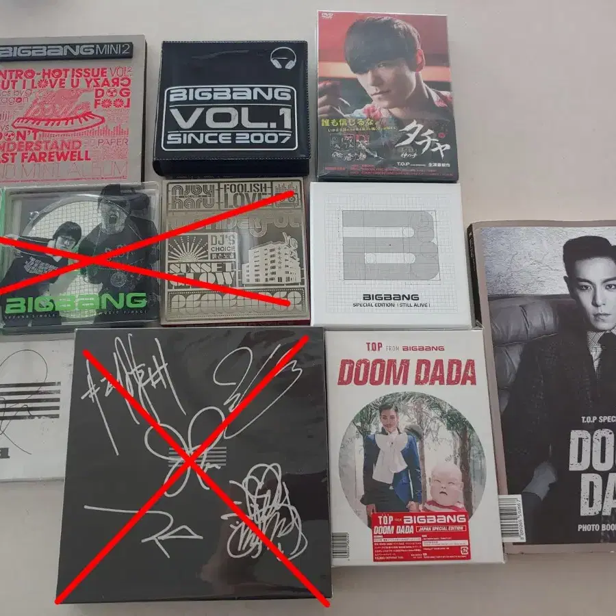 BIG BANG G dragon& Top サイン入りalbum