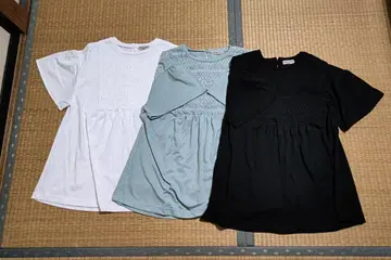 SM2 사만사 모스모스 스모킹 자수 티셔츠 3개 세트