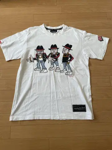 RUN DMC Mitchell & Ness santastick 티셔츠