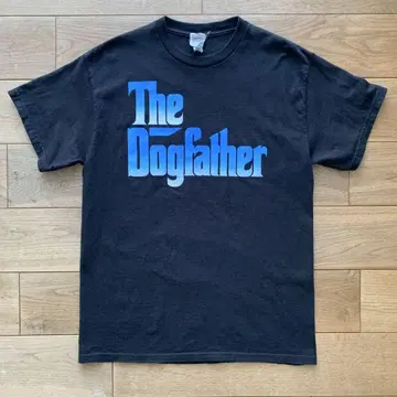 The Dogfather 티셔츠 블랙