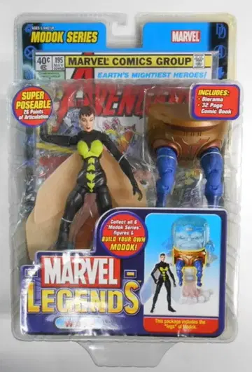 TOYBIZ MODOK WASP (코스튬 노랑/블랙) 6인치