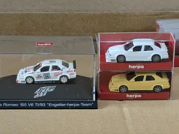 1/87 헤르파 DTM 알파 155 V6 TI 3대