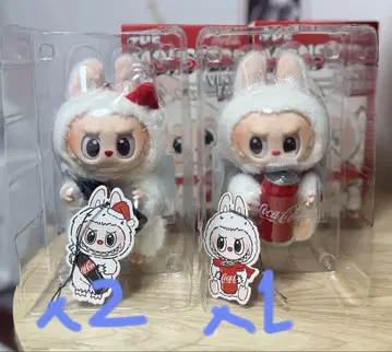 popmart labubu 코카콜라 2개