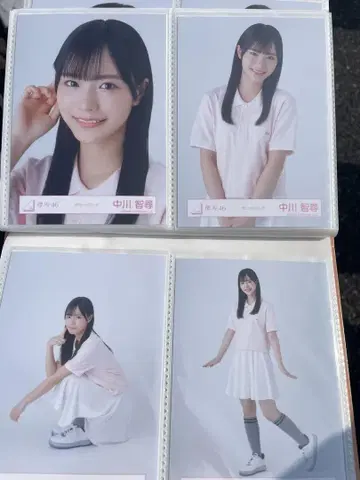 나카가와 토모히로 사쿠라자카46 피케 셔츠 코디 브로마이드 4종 컴프