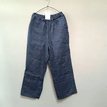 fog linen work 세나 팬츠 데님 소재 블루 미사용품