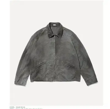 아프레쎄 Vintage Black Chambray Jacket