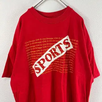 USA 구제 의류 90s 헤인즈 hanes 싱글 스티치 티셔츠 빨간색