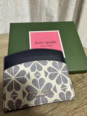 kate spade 플라워 패턴 카드 케이스