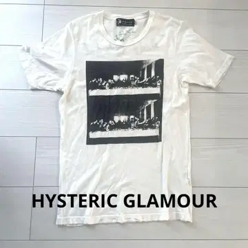 최종 가격 인하 HYSTERIC GLAMOUR 아트 프린트 티셔츠 M