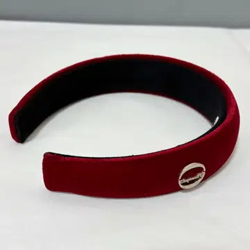 Chapeau'd O Velour 벨로아 헤드밴드 머리띠 빨간색