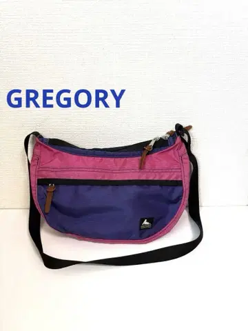 GREGORY 그레고리 구형 택 투톤 컬러 사첼 숄더백
