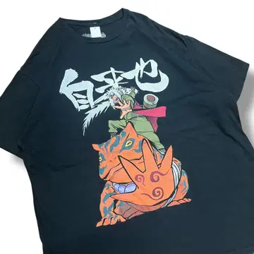 멕시코제 NARUTO 지라이야 티셔츠 애니메이션