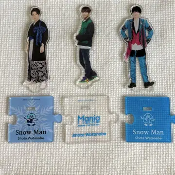 Snow Man Shota Watanabe 아크릴 스탠드 3개 세트