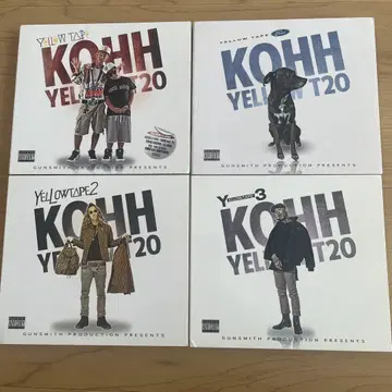 KOHH YELLOW TAPE 세트 HIPHOP