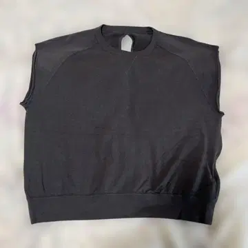 프레임워크 거즈 쭈리 백 슬릿 풀오버