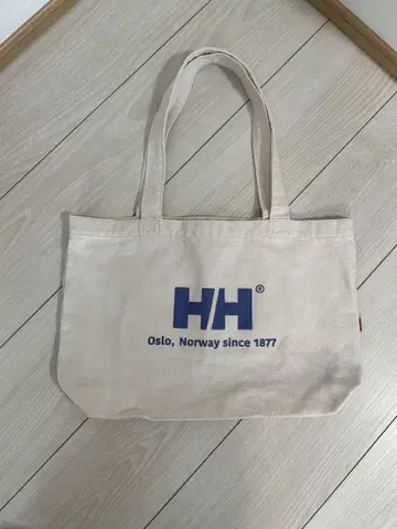 헬리한센 HALLY HANSEN 오가닉 코튼 로고 토트 M