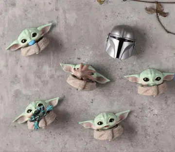 STAR WARS The Mandalorian 페이스 마그넷 컬렉션