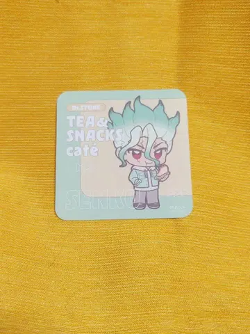 Dr.STONE 콜라보 카페 mixx garden 이시가미 치쿠라 특전