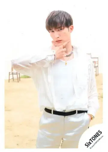 SixTONES GONG/여기로 돌아와, 제시 공식 사진 *1장