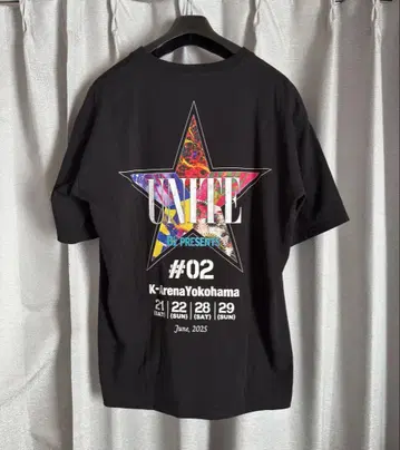B'z UNITE#02 티셔츠 size XL