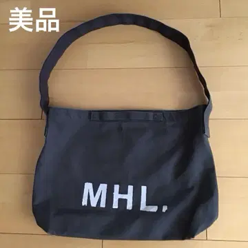 MHL. 마가렛 호웰 숄더백 토트백 차콜 그레이